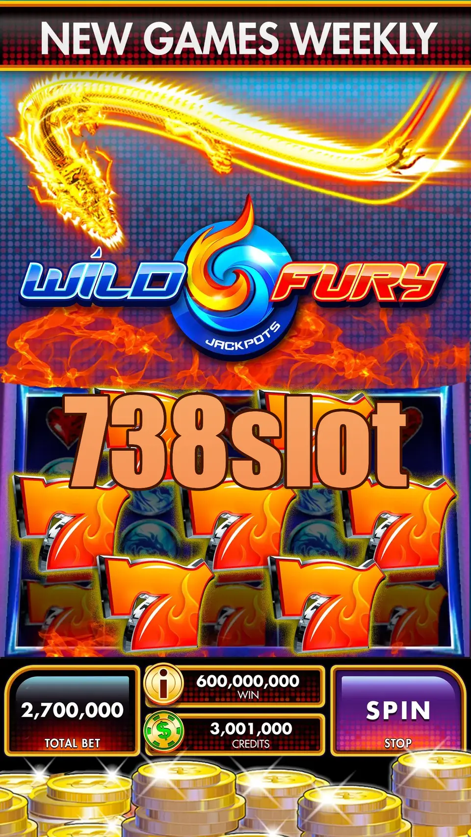 738slot Tangkapan Layar Resmi APK